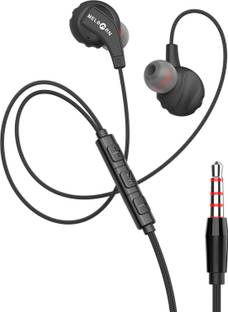 Melborn Elite Wired Earphones With Mic | IPX4 Sweat-Proof | Extra Bass & Isolation Wired