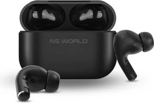 NS WORLD TWS Earbuds|ENC Mic|25Hrs Playtime|HD Calling|Fast Charge|IPX5|BTv5.3 Bluetooth