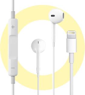 Bxeno Earphones with Lightning Connector For iPhone X/iPhone XR/iPhone XSMax[38] Wired