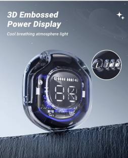 BOTIFY Ultrapods Pro Max Transparent black Trending Truely wireless bluetooth BR 53 Bluetooth