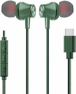 PRODART Type C Earphone Dolby Bass Sound With Active Noise Cancellation Mic Wired