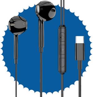 Yildiz BassHeads 100 Wired Earphones with Mic Goo_gle-Pixel 5/5A/4/4XL/FOLD/9ProFold[44 Wired