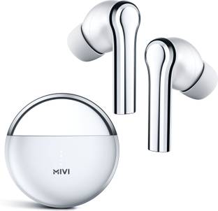 Mivi DuoPods i5 TWS,Metallic Finish,13mm Bass,50H Playtime,BT v5.3 Earbuds and more Bluetooth