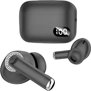MSNR AirBuds RB-151 with 48Hrs Payback Music, with ENC & 11.2mm Drivers (Black1) Bluetooth
