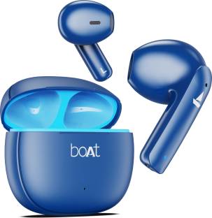 boAt Airdopes 100 with 50 Hours Playback, Quad Mics ENx Technology & Beast Mode Bluetooth Gaming Heads...