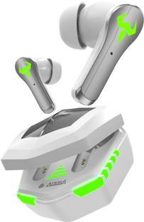 Aroma NB126 Aster V5.4 Upto 50Hr Playtime* 45Ms Latency Fast Charging RGB Gaming TWS Bluetooth