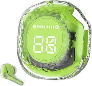 SMART SPHERE Ultapod 2 Pro Earbuds with LED. Digital Display and Transparent Case Bluetooth