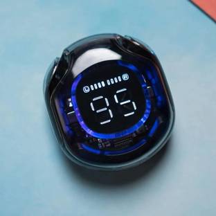 BOTIFY Ultrapods Pro Max Transparent black Trending Truely wireless bluetooth BR 51 Bluetooth