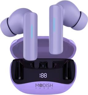 ModishOmbre Vibex 100 hr Backup|Quad Mic Clear Calls|13 mm Sound Driver |Display Indicator Bluetooth