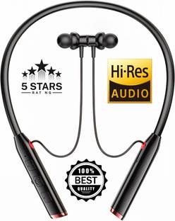 PTROX N50 3 Days Backup,HD Bass,Fast Charging bluetooth neckband Y99 Bluetooth