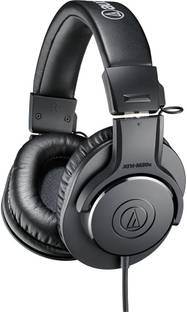 audio-technica ATH-M20X Professional Monitor Wired without Mic