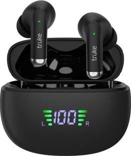 truke Buds Pro with ANC, 48 Hours Playtime, Quad-Mic ENC, 12.4mm driver with AAC Bluetooth