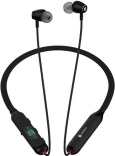 Portronics Harmonics Z8 Neckband with 40H Playtime,Game Mode,Magnetic On/Off,LED Display Bluetooth
