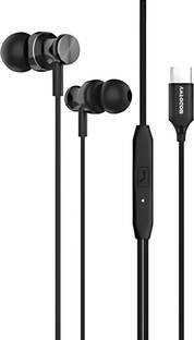 Modorwy Voltrix Original USB-C Earphones | Magnetic Lock, Vol Ctrl | 13mm Driver Wired