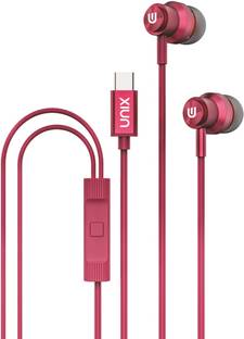 Unix Harmony Type C Handsfree with Microphone and Volume Buttons For All Smart Phones Wired