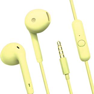GEARZTOUCH iBlast in Ear 3.5mm Wired Earphones with in Line HD Mic Wired