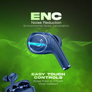 BELL ACTIVE PODS TWS|ENC|40 Hrs Music Playback|Type-C Fast Charge|13mm Dynamic Driver Bluetooth