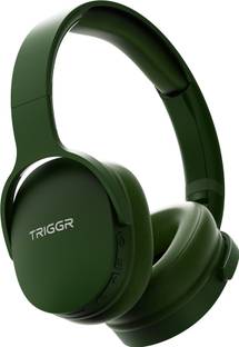 TRIGGR Trinity 2 with Dual Pairing, ENC, Fast Charge, 50H Battery, Rubber Finish, v5.3 Bluetooth