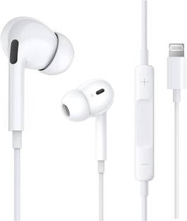 Muvit Earphone With Mic For All With Lightning Cable Wired Earphone Wired