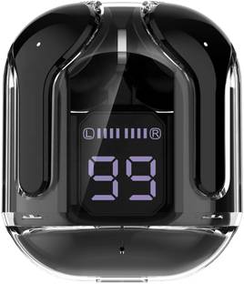 Life Like Transparent Touch Control TWS With Charging Box EarBuds With Mic Bluetooth