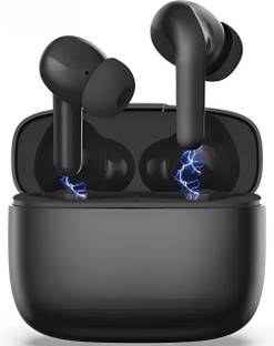 Hectic Black Earbuds With Premium Quality Sound Bluetooth