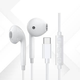 BITWEAVE Wired C Type Earphones with Precision Audio and Long Cable Length Wired