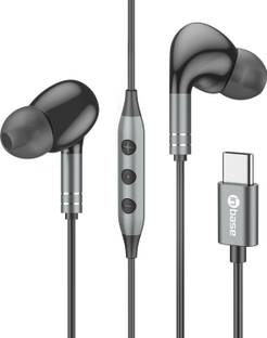 Inbase Type C Earphones with 10 mm Driver, Noise Isolation, Powerful bass, Clear Sound Wired