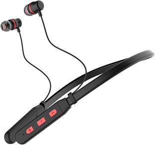 RD M-5 Neckband, 10MM Driver, 20H Playback Time, v5.0 Connectivity, IPX4 Bluetooth