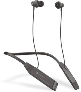Portronics Harmonics Z2 Wireless Neckband,30Hrs Playtime, ENC, Mic, Inline Controls,5.2v Bluetooth