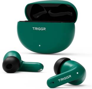 TRIGGR Ultrabuds N3 with Crisp Calling, 50H Playtime, 13mm Drivers, BassXpand Bluetooth