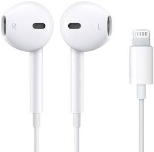 Muvit Original Lightning Wired Earphones with Mic and Remote For Ipone 12/13/11 Bluetooth & Wired