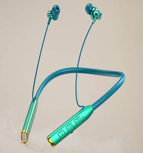 GEMFLY N80 Vibration Alert 50 Hours Playtime Cancellation Waterproof Neckband I12 Bluetooth
