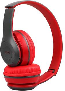 G2L Foldable BT Headphone Supports MP3,FM & Card Reader Compatible with all device. Bluetooth & Wired