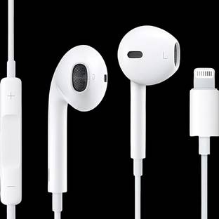 Tryexx Earphone Compatible with iPhone Lightning Connector headphones Wired