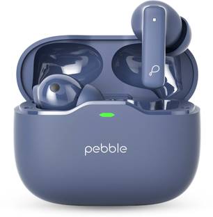 Pebble BlissBuds Ultra with Deep Bass, ANC, ENC Quad Mic, Dual Pairing, Clear Voice Bluetooth
