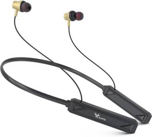 AAMS 139 Wireless Bluetooth 5.0 Earphones, 16H Playtime, Waterproof, Ideal for Sports Bluetooth