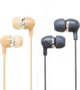 MYRA Combo Universal Earphone 2pcs in Packing Wired