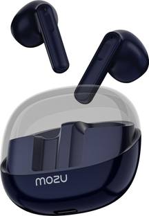 Mozu Flexibuds Klear with ENC,Mems Mic,Game Mode,Low Latency Transparent earbuds Bluetooth