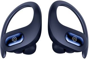 PTron Bassbuds Glide with 45hrs Playback, Deep Bass, Clear Calls, 45ms Low Latency Bluetooth