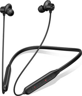 CIHYARD Buls C2 - MAGNETIC POWER OFF/ON 48Hr Playtime Headphone Neckband (Black8) Bluetooth