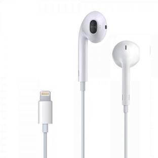 X88 Pro Wired Earbuds Lightning Earphone Mfi Certified Built-In Mic & Volume Control Wired