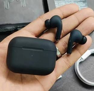 GWALBROS New Airpods Pro Black TWS Bluetooth Earbuds, True Wireless Headphone F04 Bluetooth