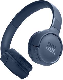 JBL Tune 520 BT 57Hr Playtime, Pure Bass, Multi Connect Bluetooth Headset, BT 5.3LE Bluetooth
