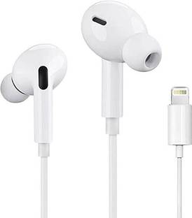 Muvit Lighting Earphone With Lighting Cable, Earphones with Mic Wired