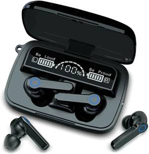 Jeevan jyoti agency Earbuds M19 2022 Newest with upto 15 Hours Playback, 13mm Drivers with mic Bluetooth