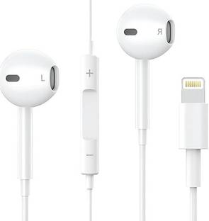 Vntex Earphone, With Mic For All With Lightning Cable For All Device Wired