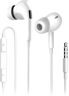 FONACC Wired earphone with mic, 3.5mm Audio Jack, 10mm Driver & High Quality Wired