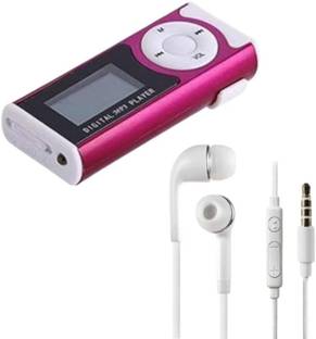 DRUMSTONE Combo C661 - New Portable Mini MP3 Player & Headphones with Mic Wired