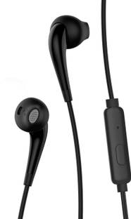 ORAIMO Half In-Ear Fit Wired Earphone|Deep Bass&One-Button Control|3.5mm Jack(OEP-E21P) Wired