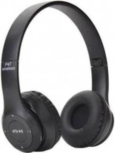 YAROH z26_P47 Bluetooth On-Ear Headphones with Mic: Perfect for Active Lifestyles Bluetooth